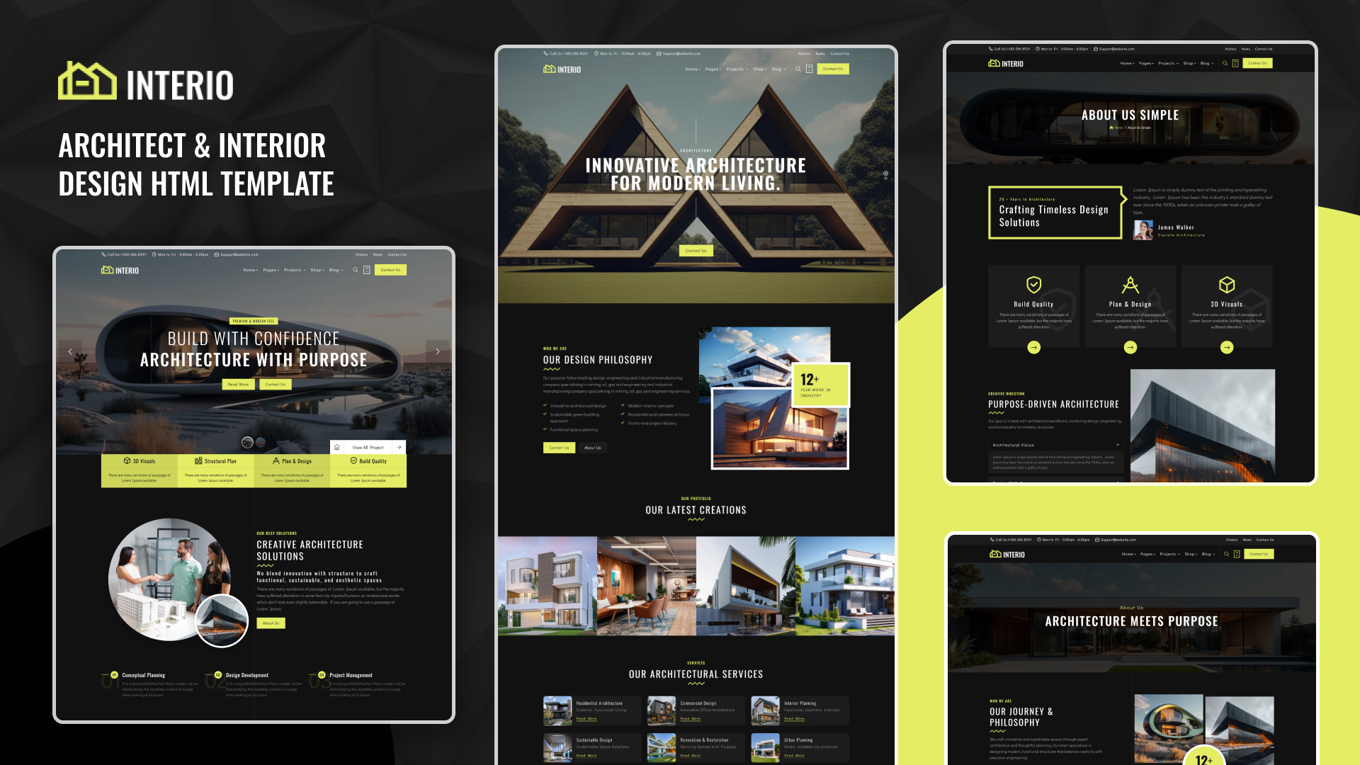 INTERIO - Architect & Interior Design HTML Template